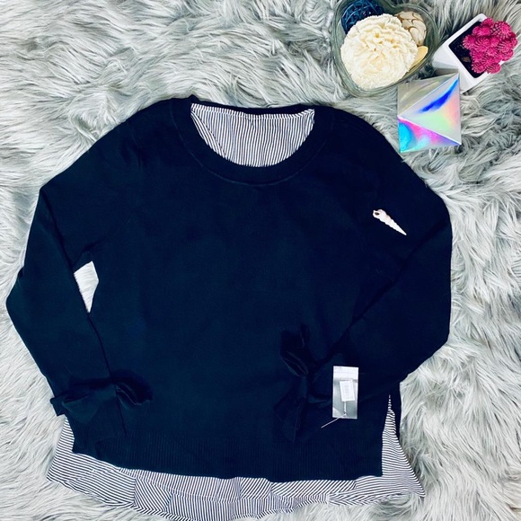 beautiful duo of blouse and sweater INC💕 - Picture 3 of 5